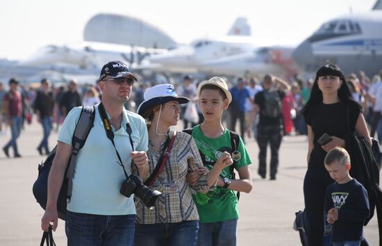 Закрытие Международного авиационно-космического салона МАКС-2019