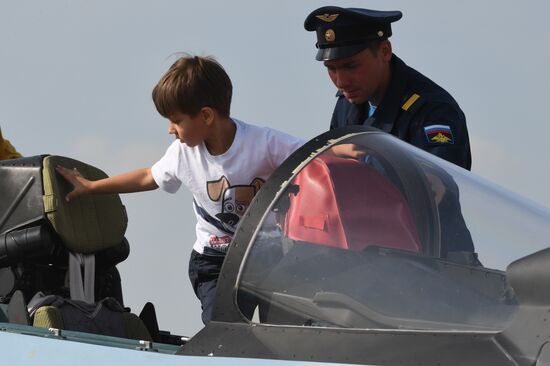 Закрытие Международного авиационно-космического салона МАКС-2019