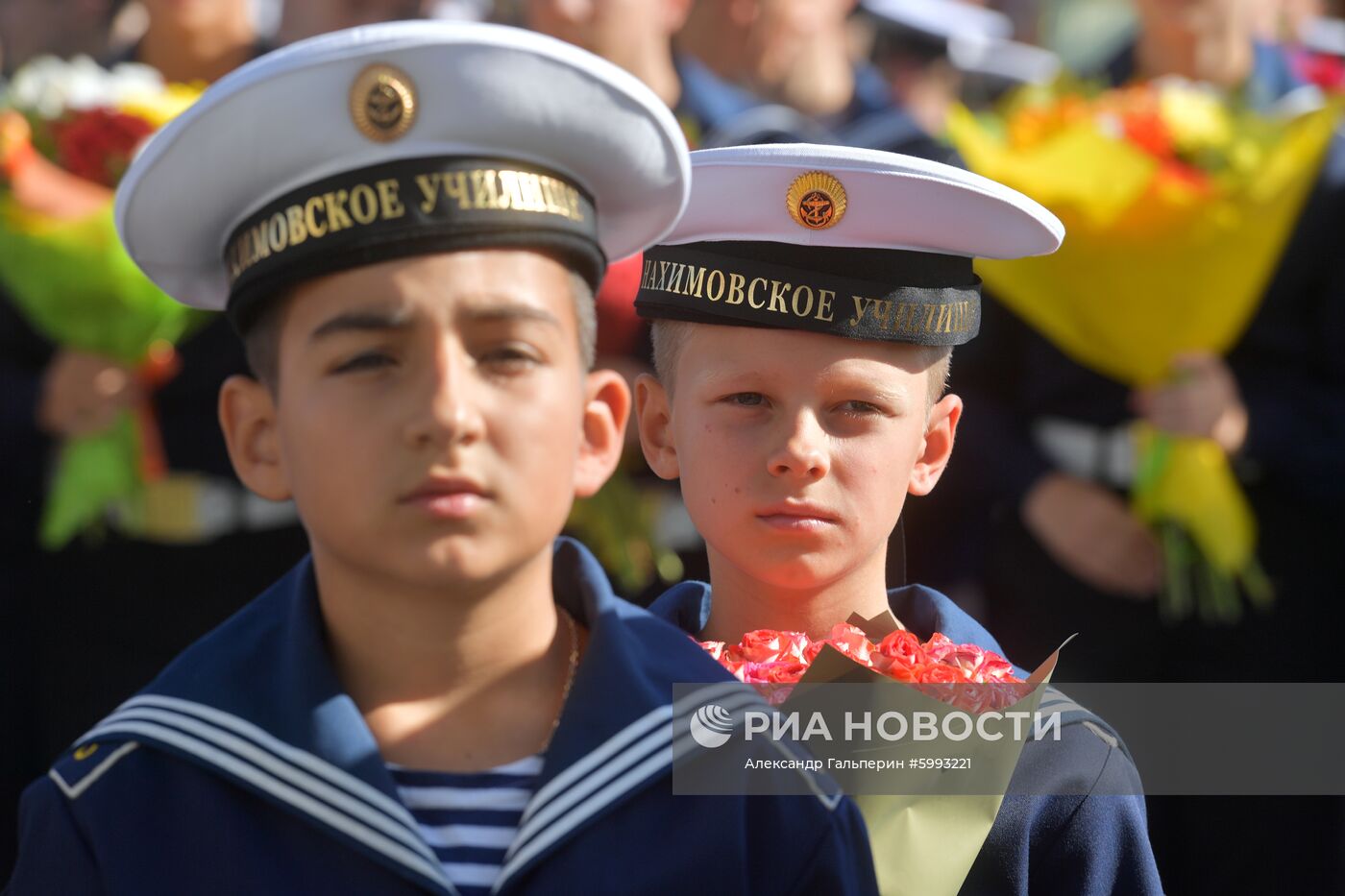 Начало учебного года в Нахимовском военно-морском училище