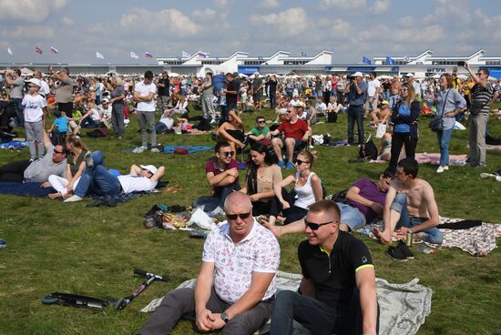 Закрытие Международного авиационно-космического салона МАКС-2019