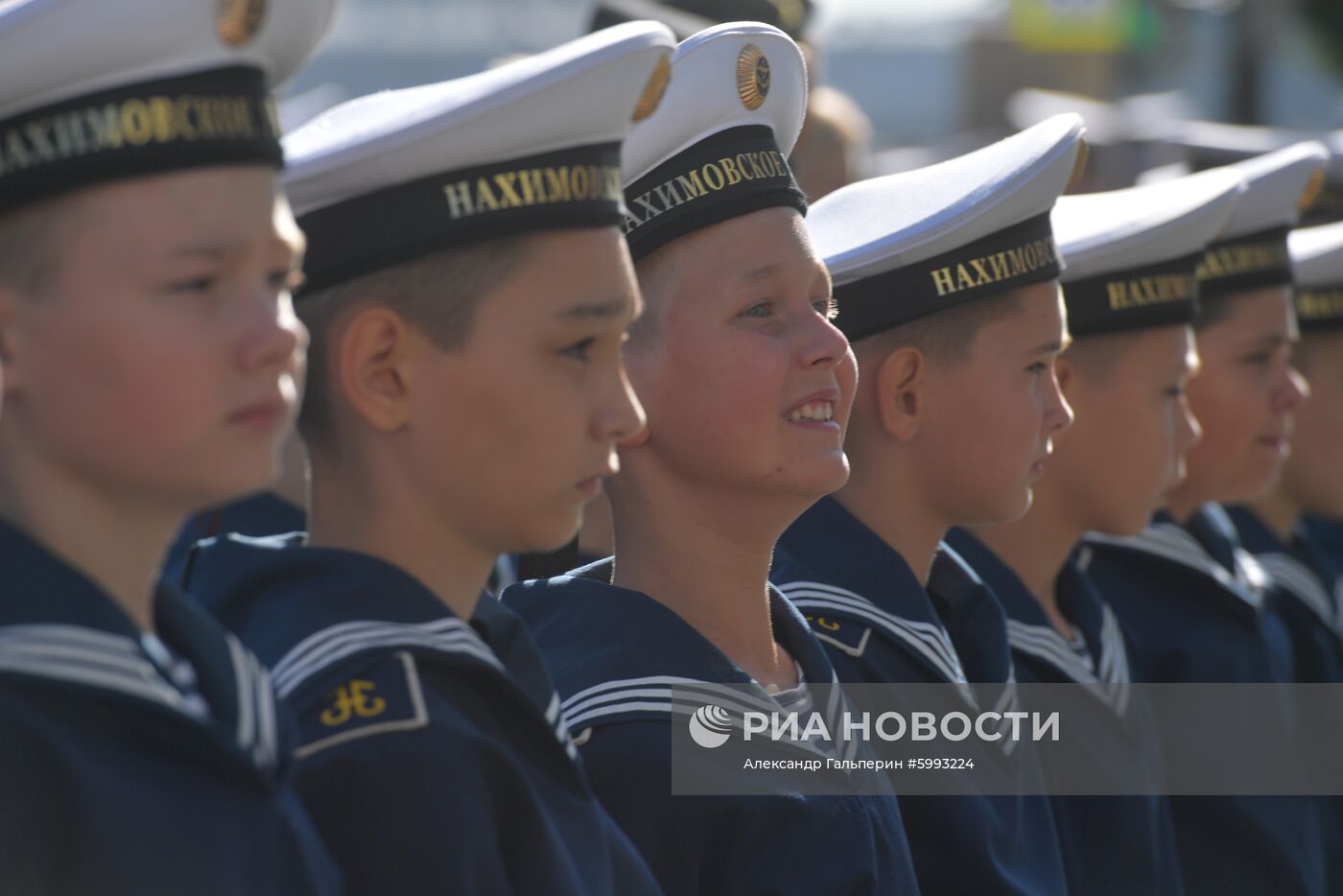 Начало учебного года в Нахимовском военно-морском училище