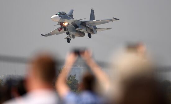 Закрытие Международного авиационно-космического салона МАКС-2019