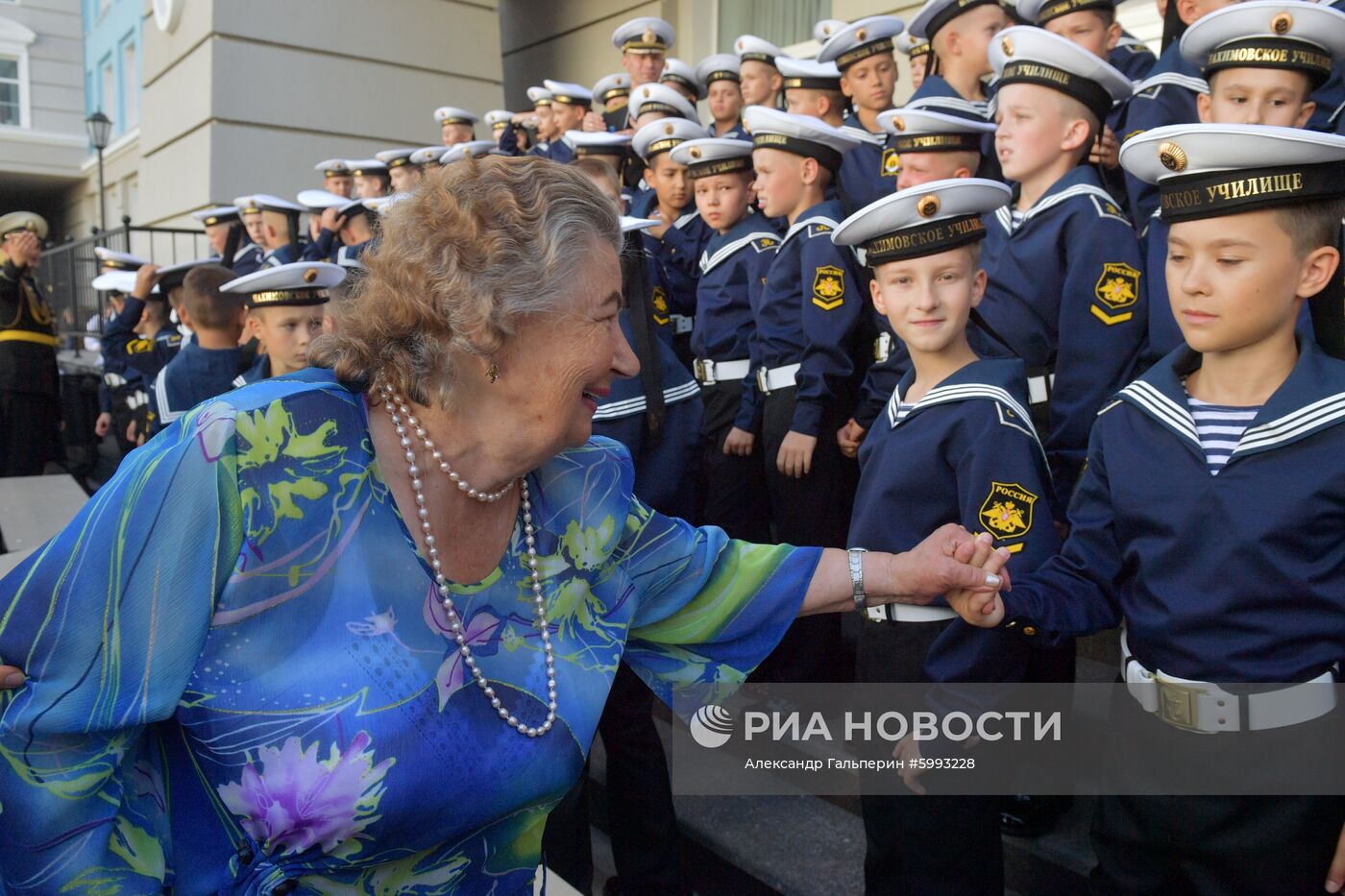 Начало учебного года в Нахимовском военно-морском училище