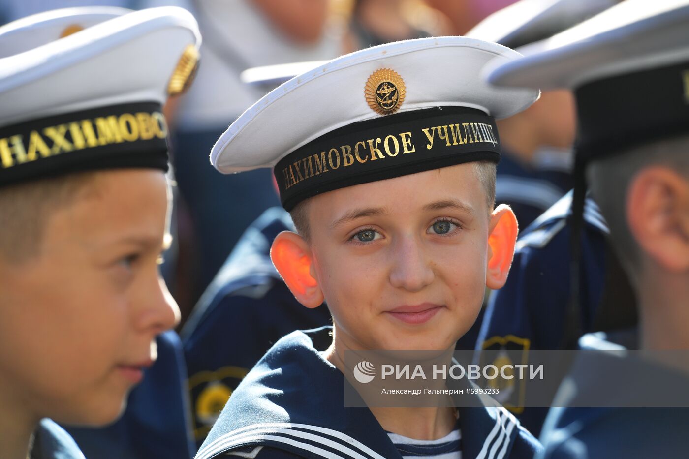 Начало учебного года в Нахимовском военно-морском училище