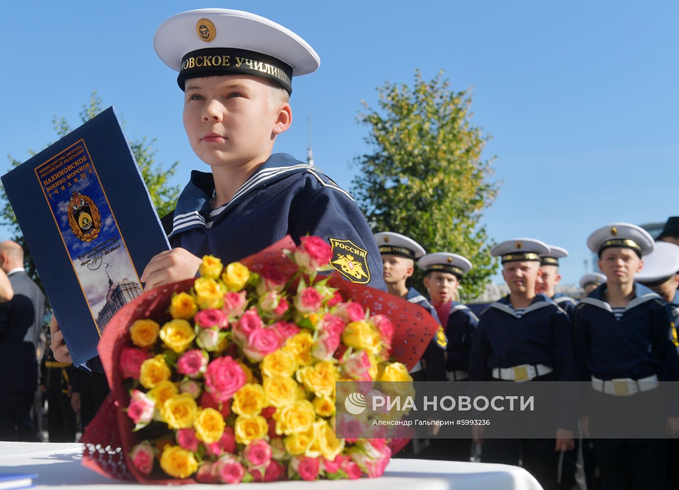 Начало учебного года в Нахимовском военно-морском училище