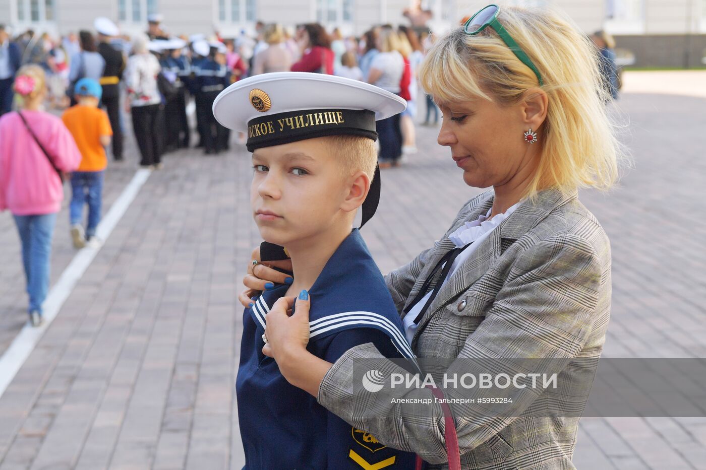 Начало учебного года в Нахимовском военно-морском училище