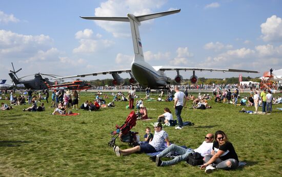Закрытие Международного авиационно-космического салона МАКС-2019