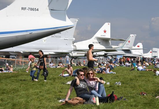 Закрытие Международного авиационно-космического салона МАКС-2019