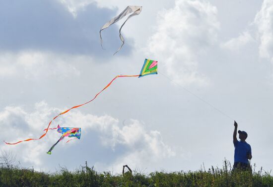 Фестиваль воздушных змеев "Пестрое небо"