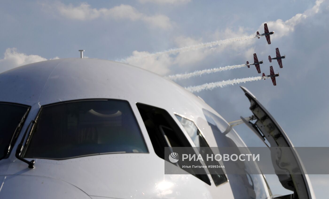 Закрытие Международного авиационно-космического салона МАКС-2019