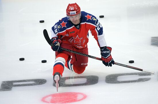 Хоккей. КХЛ. Матч ЦСКА - "Авангард"