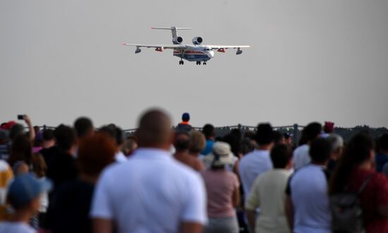 Закрытие Международного авиационно-космического салона МАКС-2019