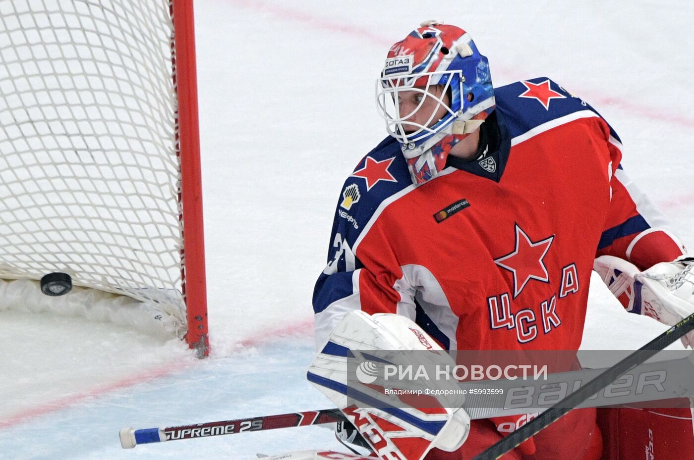 Хоккей. КХЛ. Матч ЦСКА - "Авангард"