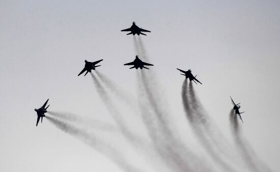 Закрытие Международного авиационно-космического салона МАКС-2019