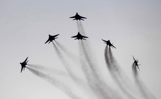 Закрытие Международного авиационно-космического салона МАКС-2019