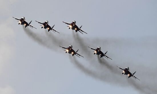 Закрытие Международного авиационно-космического салона МАКС-2019