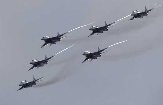 Закрытие Международного авиационно-космического салона МАКС-2019