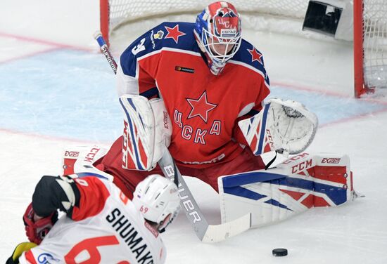 Хоккей. КХЛ. Матч ЦСКА - "Авангард"