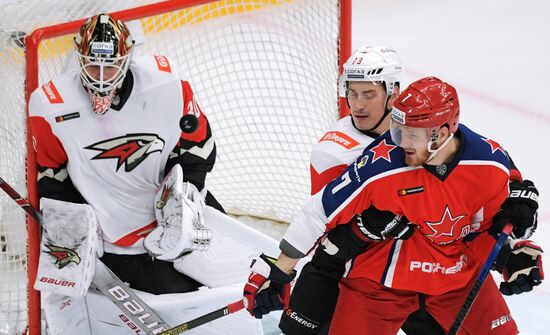 Хоккей. КХЛ. Матч ЦСКА - "Авангард"