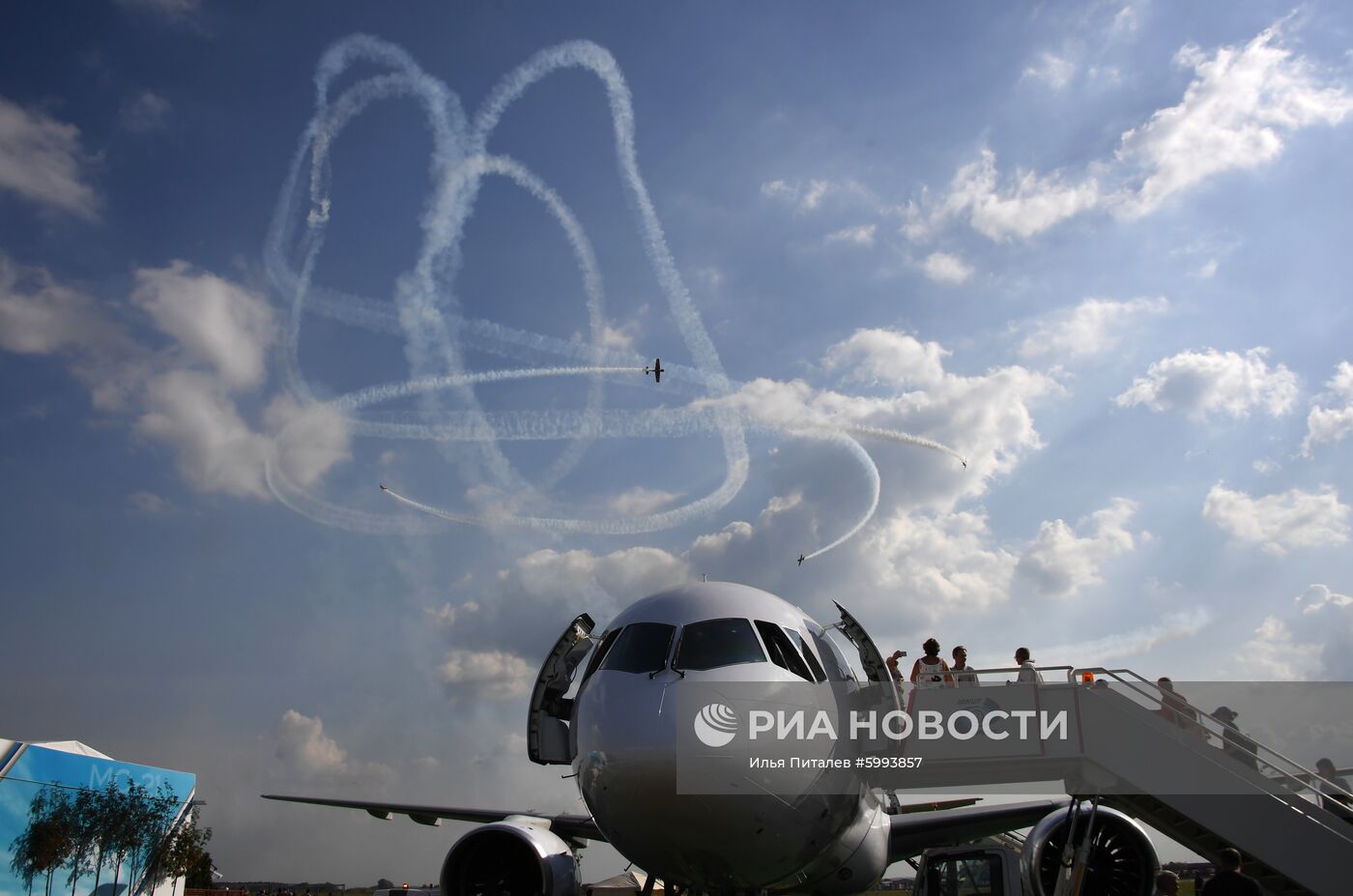 Закрытие Международного авиационно-космического салона МАКС-2019