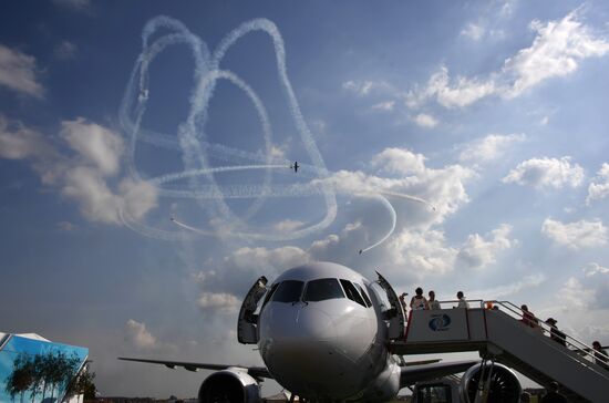 Закрытие Международного авиационно-космического салона МАКС-2019