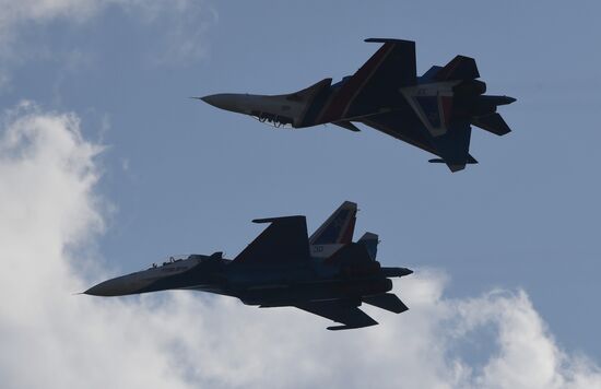 Закрытие Международного авиационно-космического салона МАКС-2019