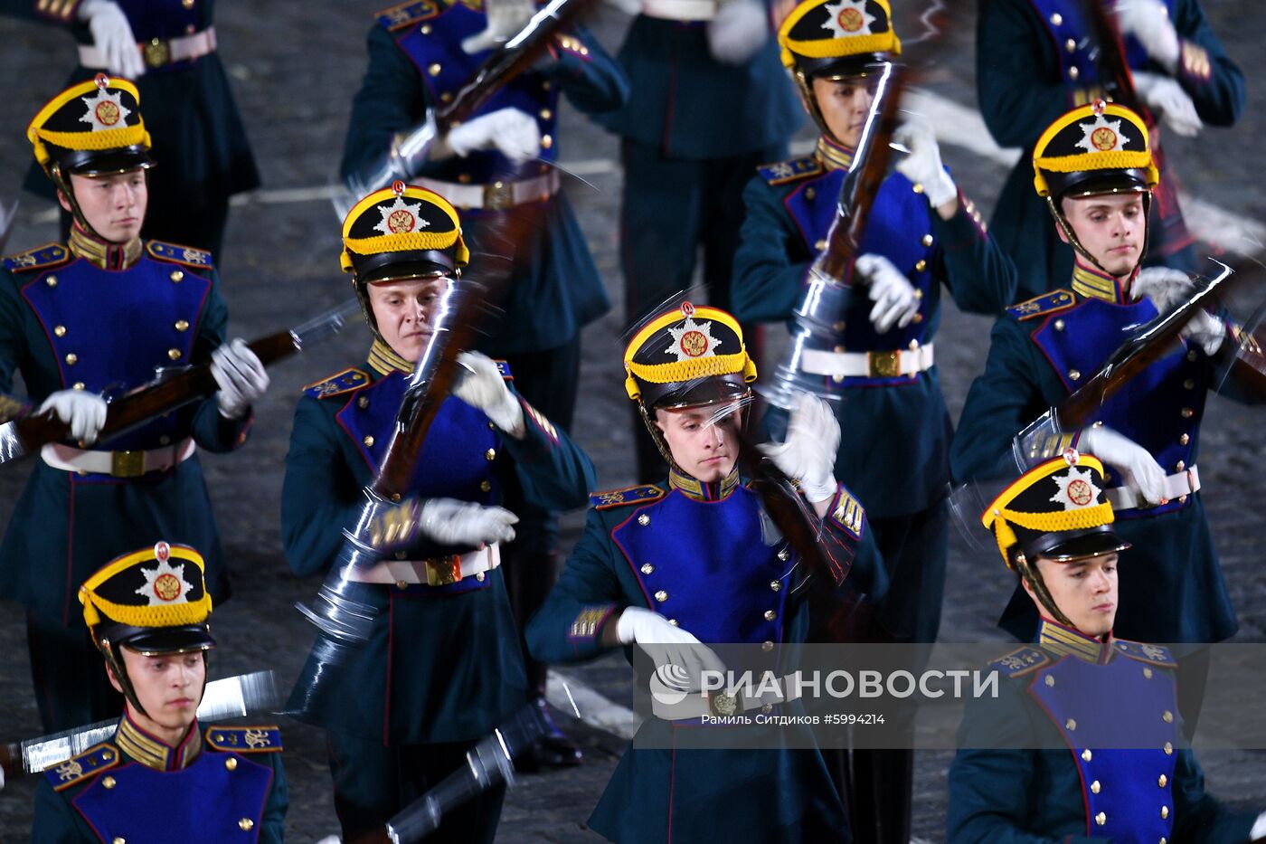 Церемония закрытия фестиваля "Спасская башня"