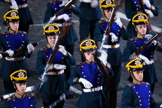 Церемония закрытия фестиваля "Спасская башня"