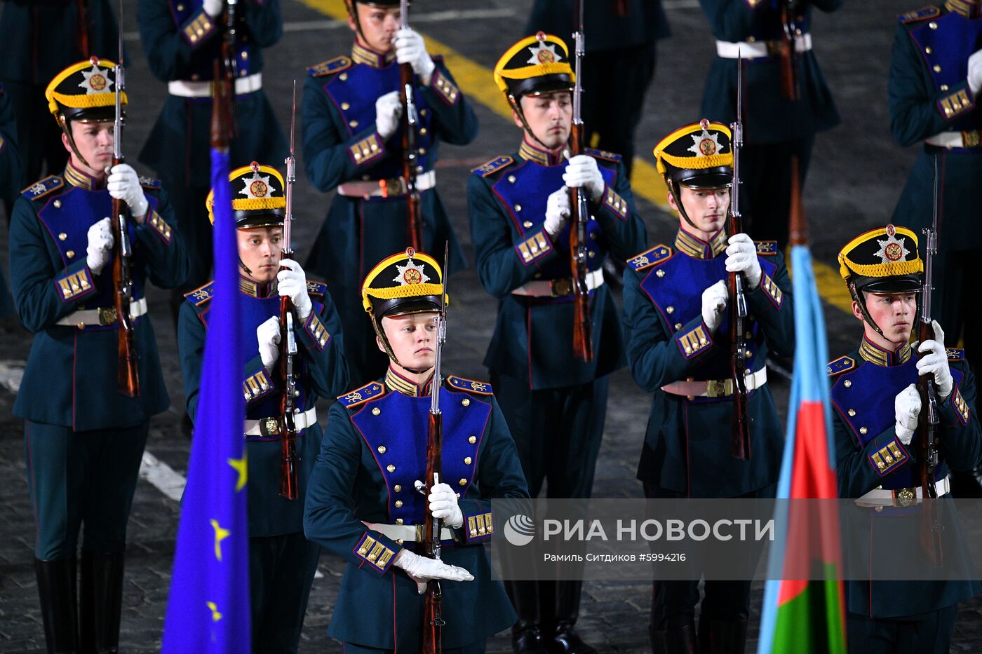 Церемония закрытия фестиваля "Спасская башня"
