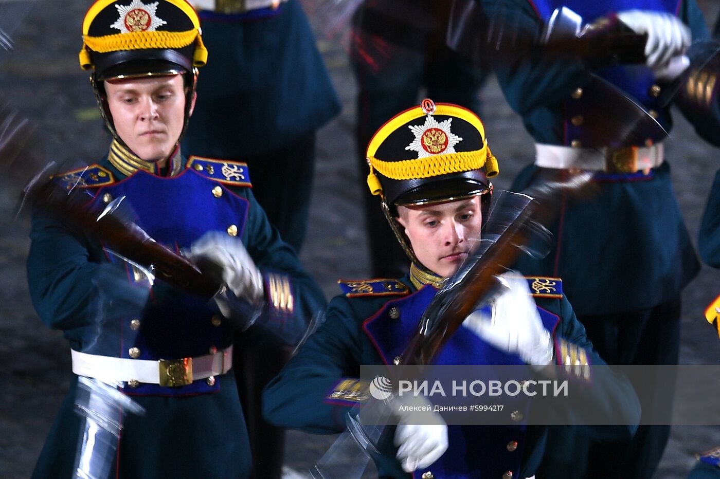 Церемония закрытия фестиваля "Спасская башня"