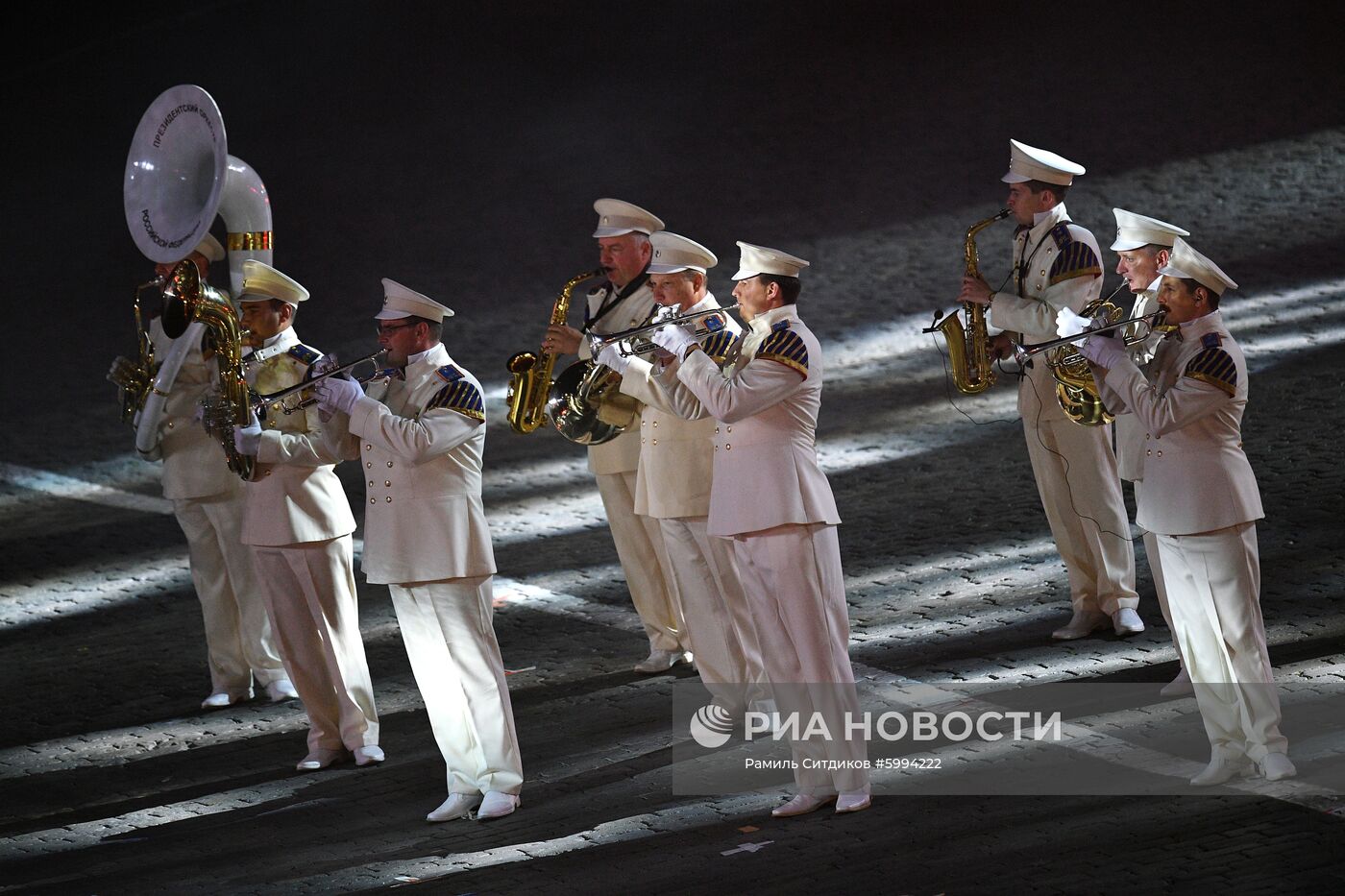 Церемония закрытия фестиваля "Спасская башня"