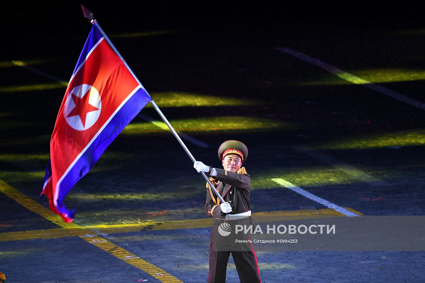 Церемония закрытия фестиваля "Спасская башня"