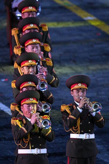 Церемония закрытия фестиваля "Спасская башня"