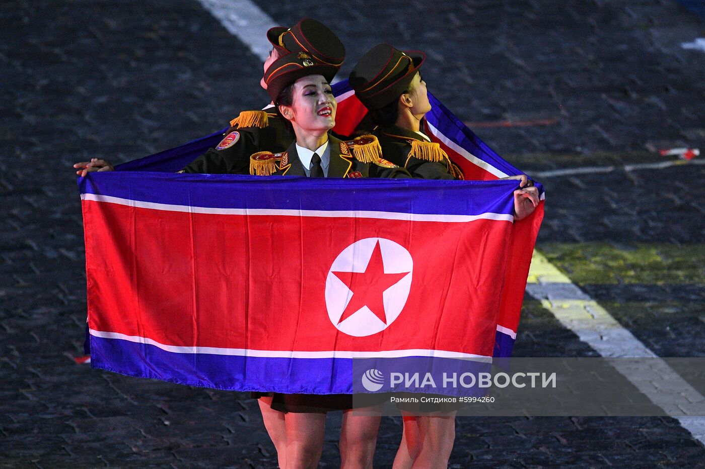 Церемония закрытия фестиваля "Спасская башня"