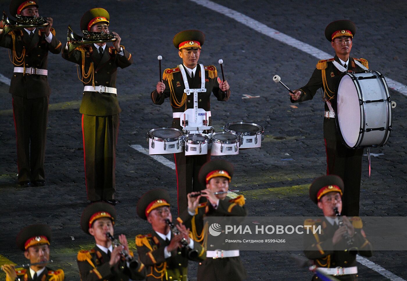 Церемония закрытия фестиваля "Спасская башня"