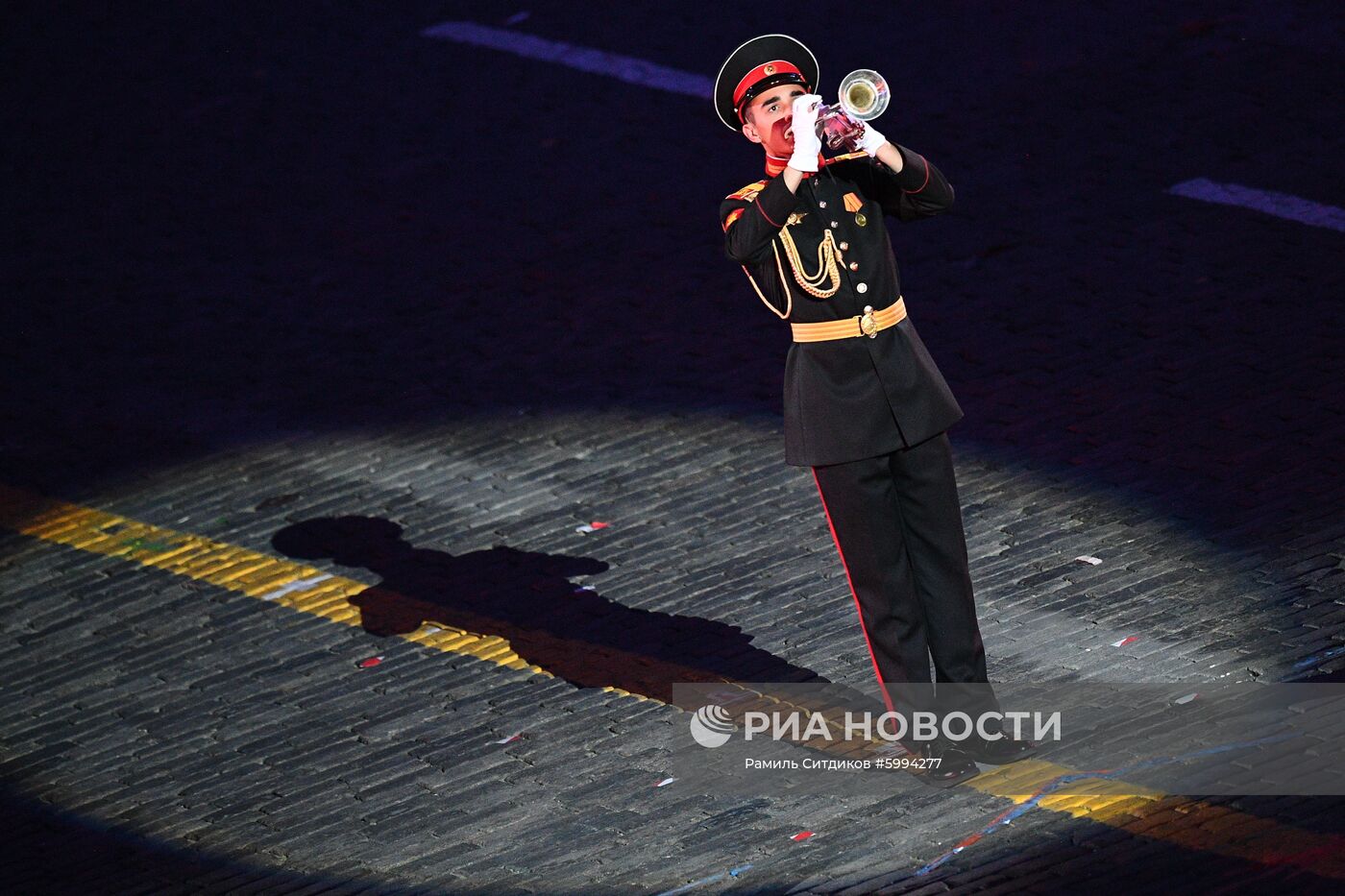 Церемония закрытия фестиваля "Спасская башня"