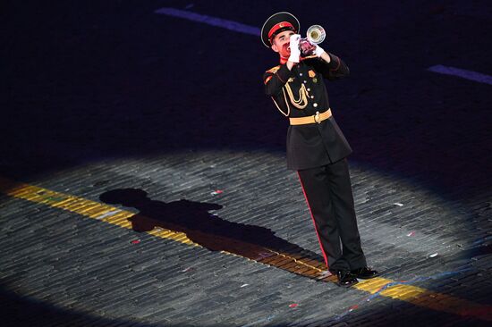 Церемония закрытия фестиваля "Спасская башня"