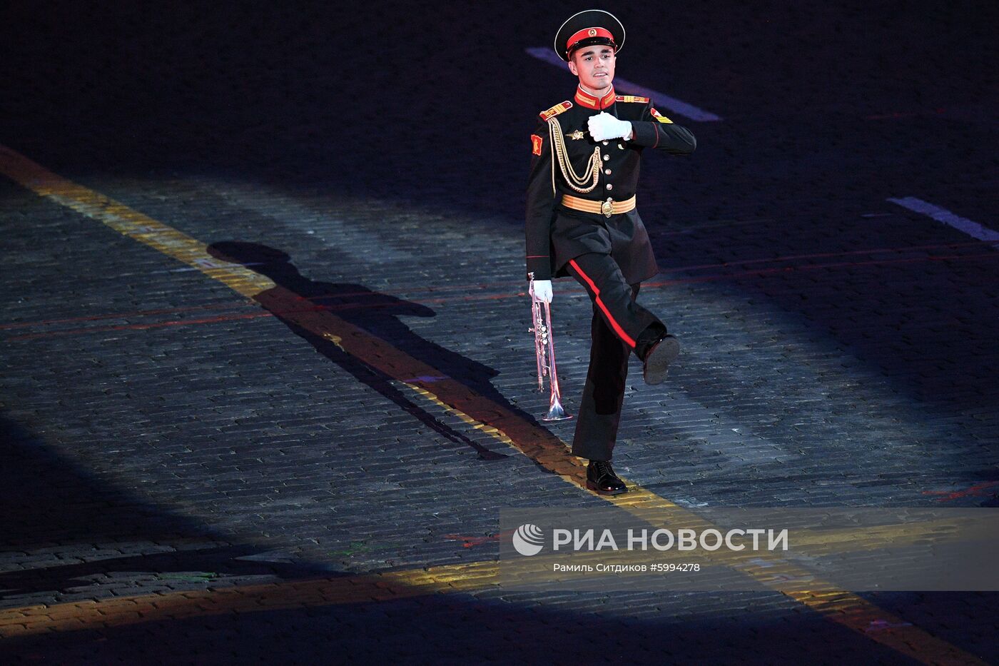 Церемония закрытия фестиваля "Спасская башня"