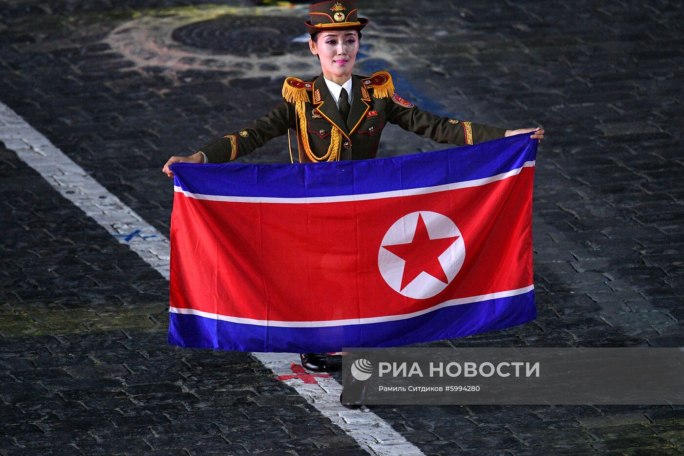 Церемония закрытия фестиваля "Спасская башня"