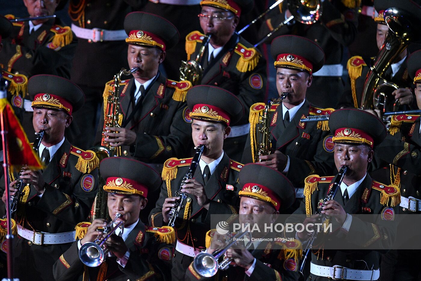Церемония закрытия фестиваля "Спасская башня"
