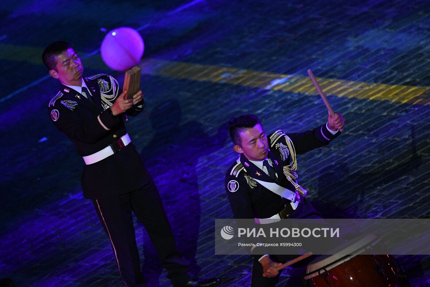 Церемония закрытия фестиваля "Спасская башня"