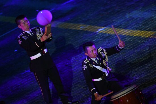 Церемония закрытия фестиваля "Спасская башня"