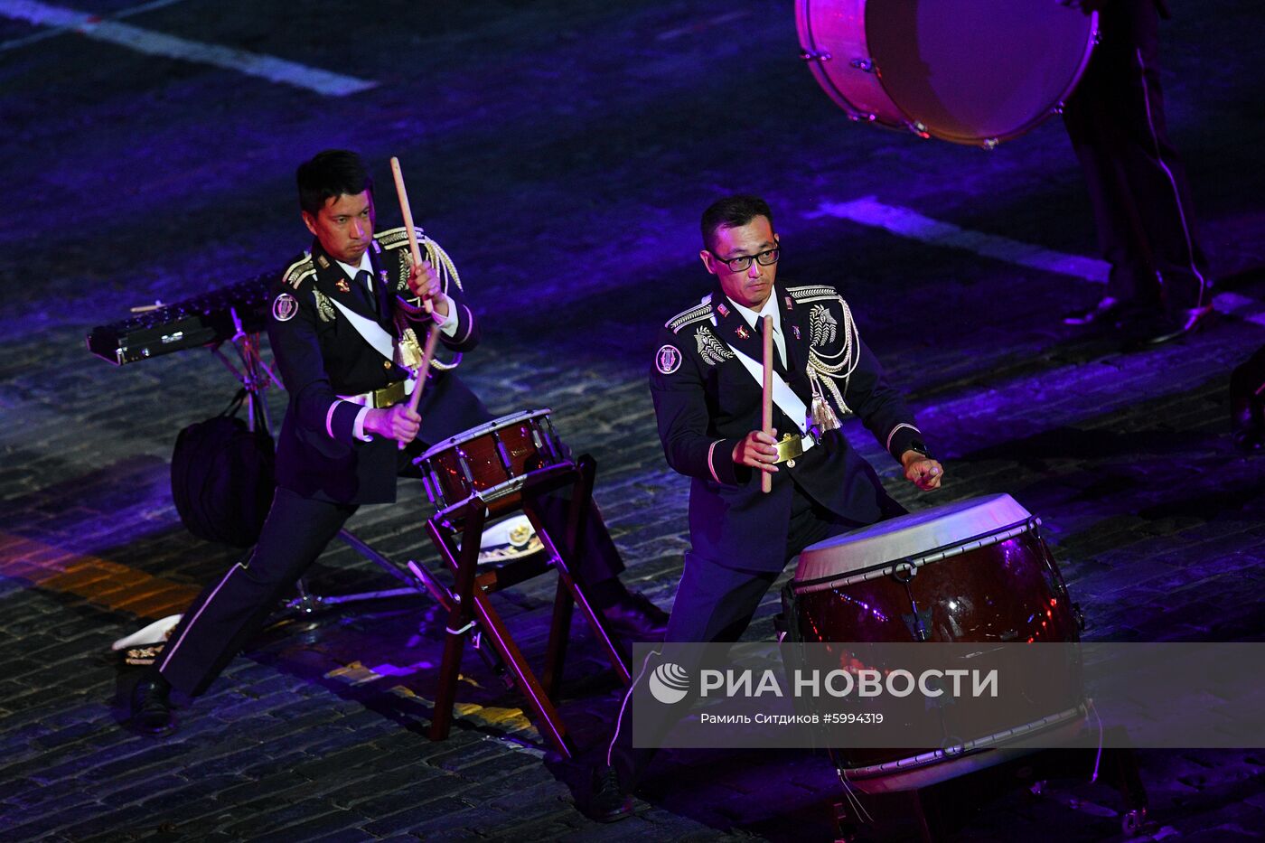 Церемония закрытия фестиваля "Спасская башня"