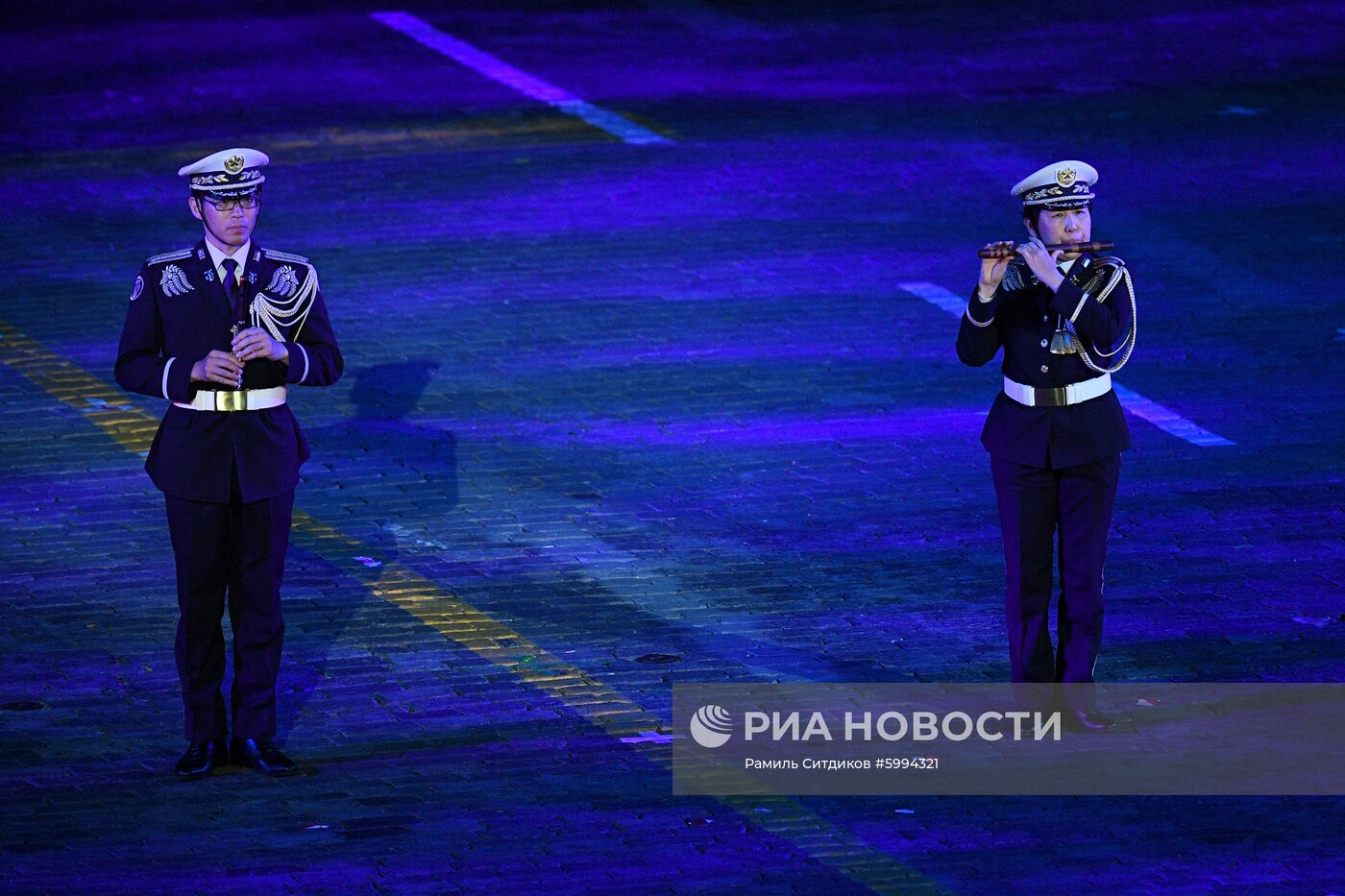 Церемония закрытия фестиваля "Спасская башня"