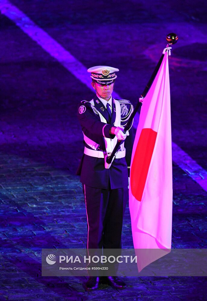 Церемония закрытия фестиваля "Спасская башня"