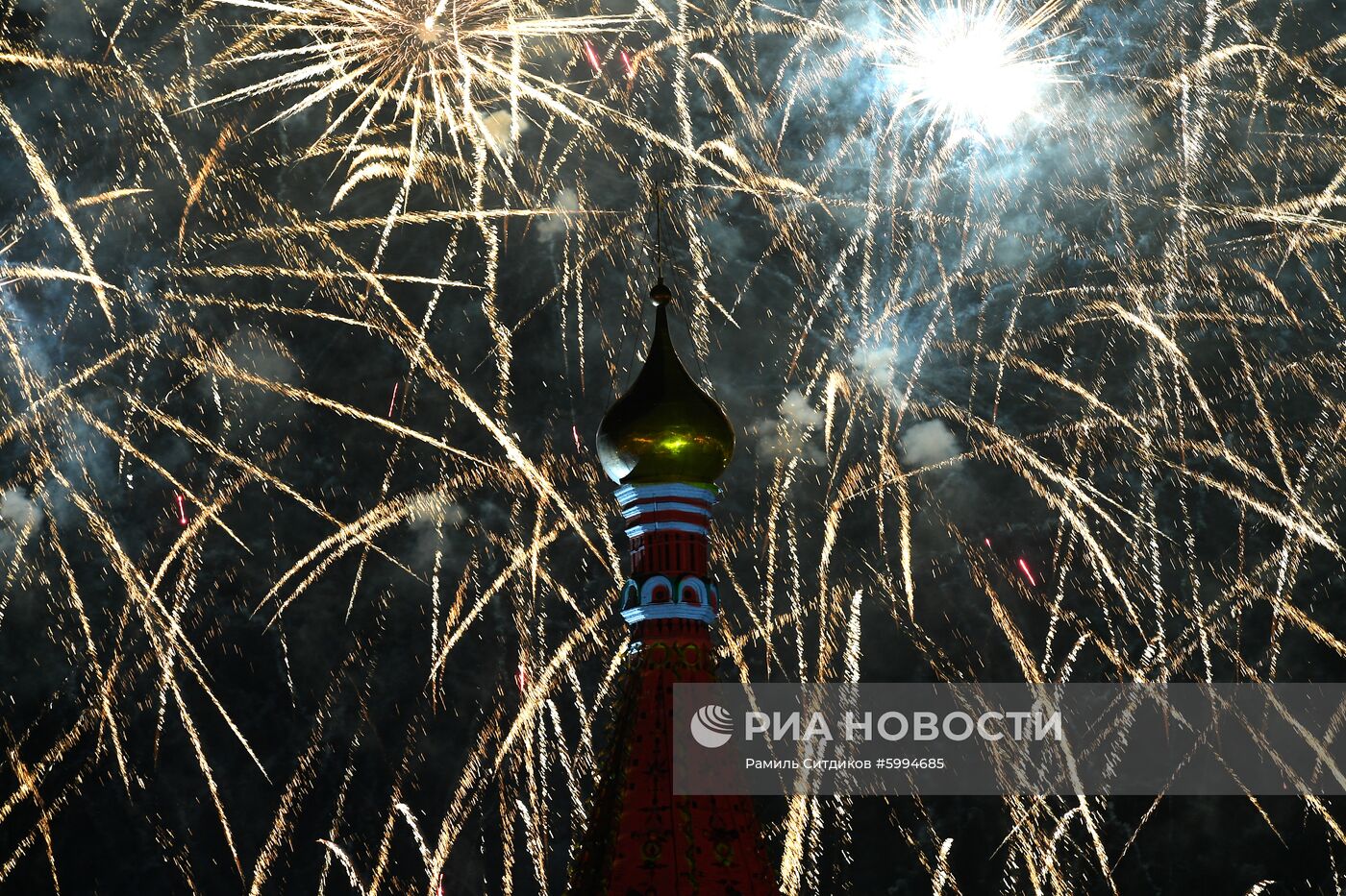 Церемония закрытия фестиваля "Спасская башня"