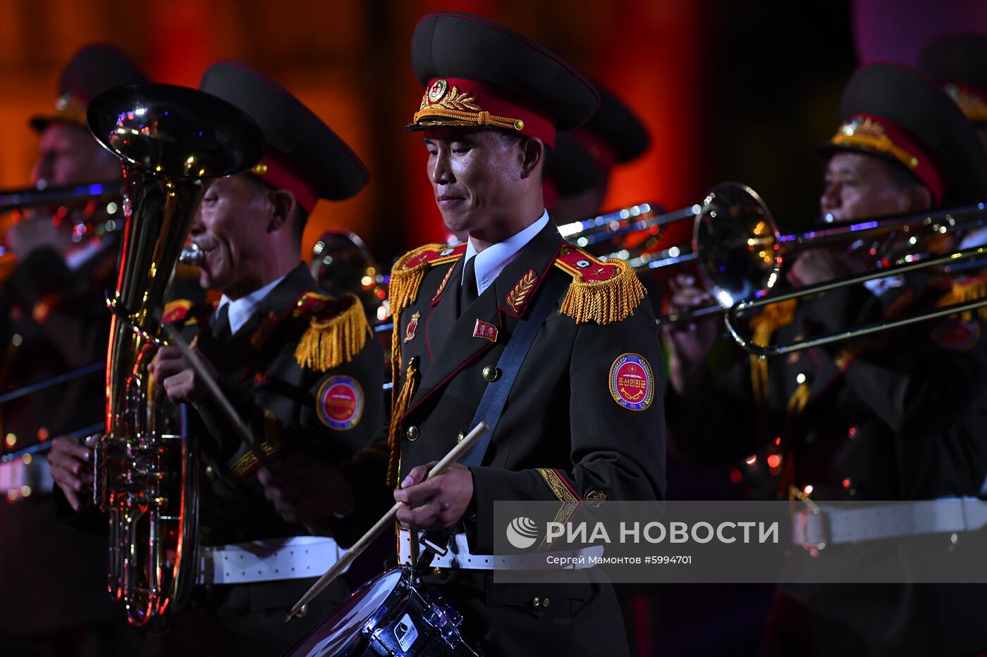 Церемония закрытия фестиваля "Спасская башня"