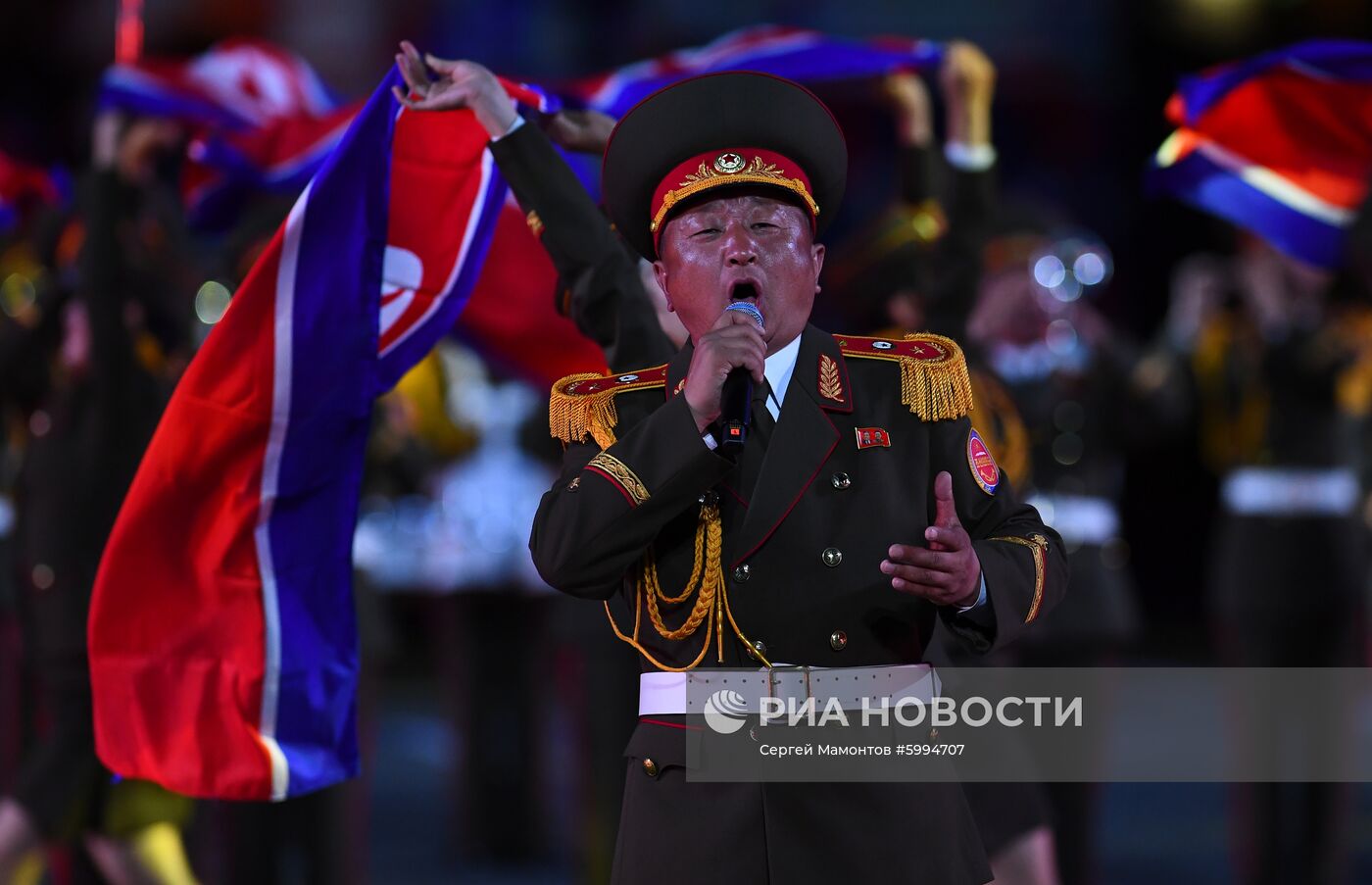 Церемония закрытия фестиваля "Спасская башня"