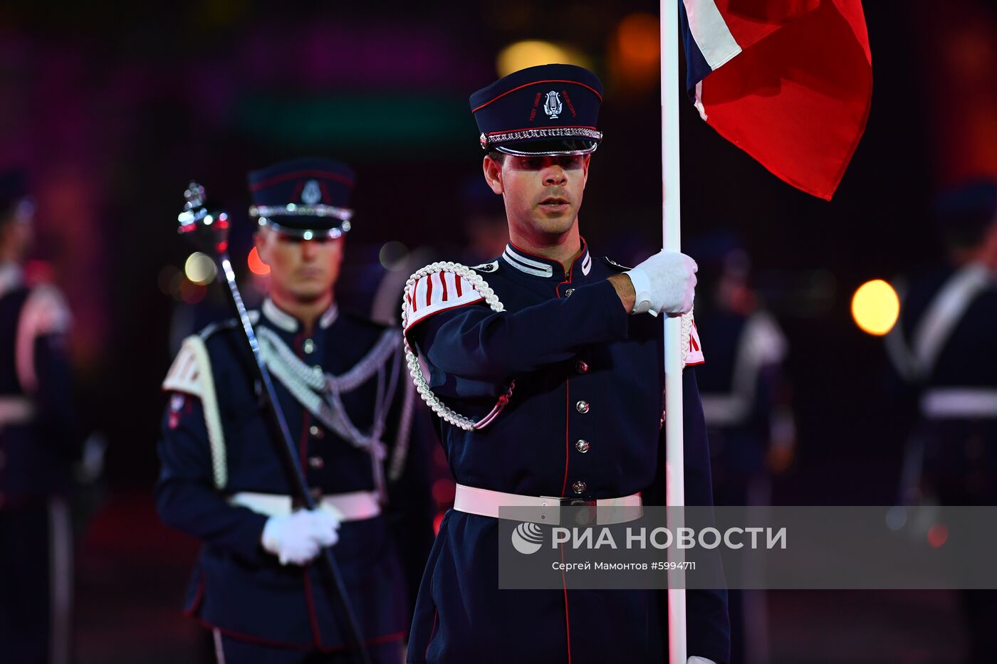 Церемония закрытия фестиваля "Спасская башня"