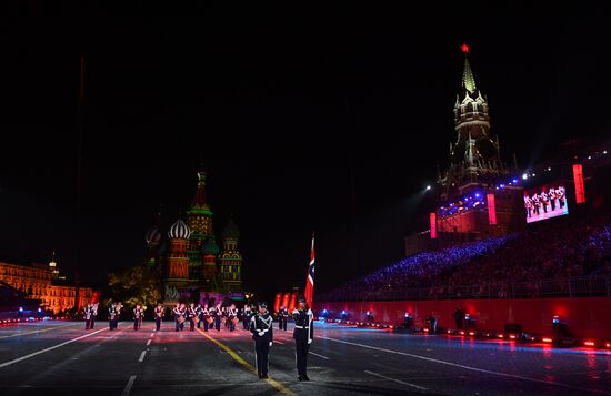 Церемония закрытия фестиваля "Спасская башня"